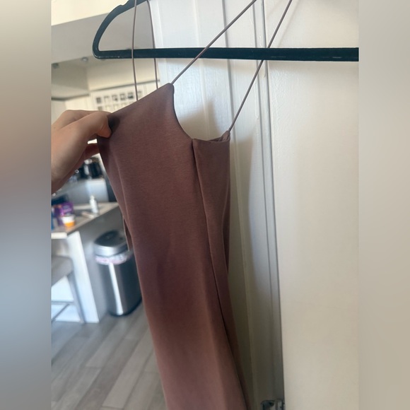 Zara Brown Mini Slip Dress - Picture 4 of 7